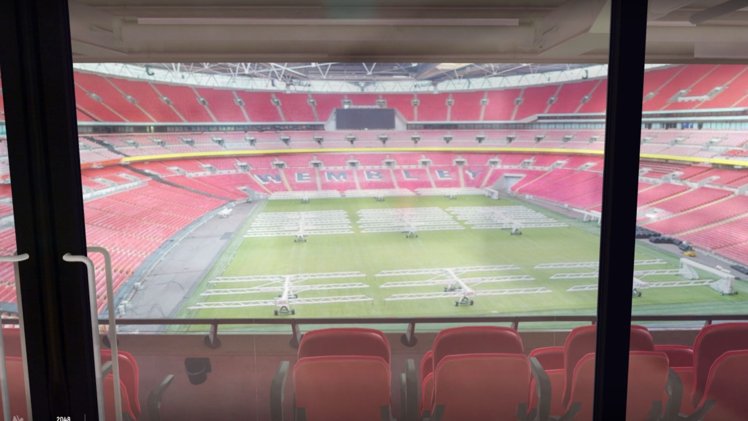 Stadium rendering of Wembley using Prismm's 3D technology.