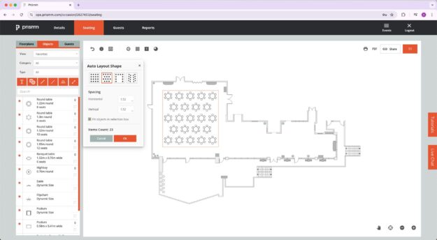 2D plan and design screenshot.